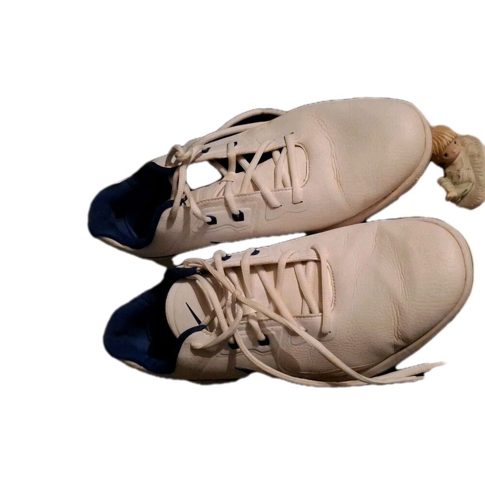Nike Vapor Pro AQ2197 002 White Blue Golf Spikes Cleats Sneakers Shoes Mens 8